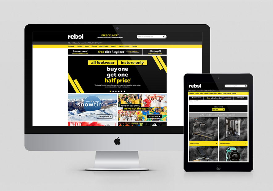 澳大利亞知名體育用品零售商Rebel-Sports官方網(wǎng)站展示在蘋(píng)果一體機(jī)和平板電腦.jpg
