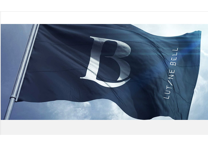 Bell獵頭咨詢公司標(biāo)志設(shè)計(jì)應(yīng)用在旗幟上.jpg