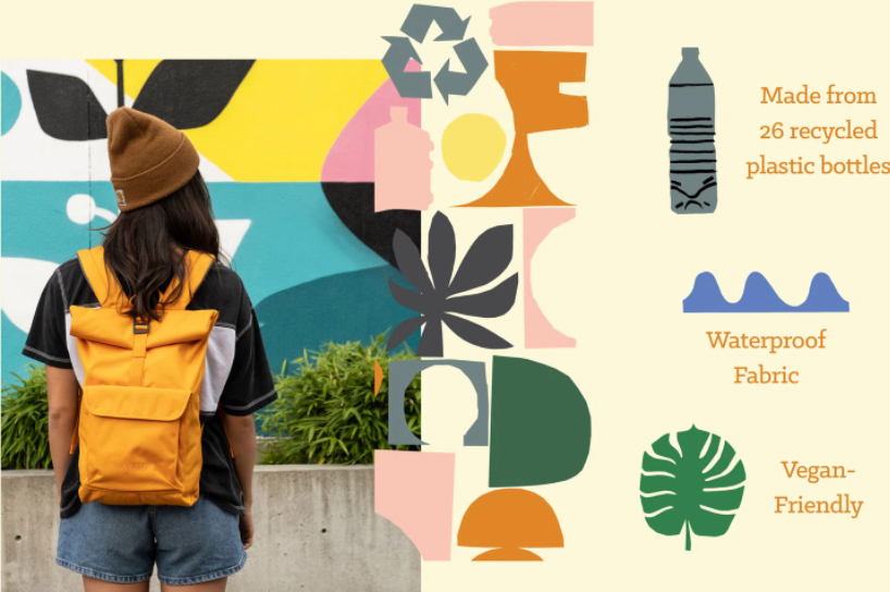 插圖畫家史蒂芬·史密斯為城市垃圾用剪紙和拼貼畫來做的環(huán)保logo設(shè)計.png