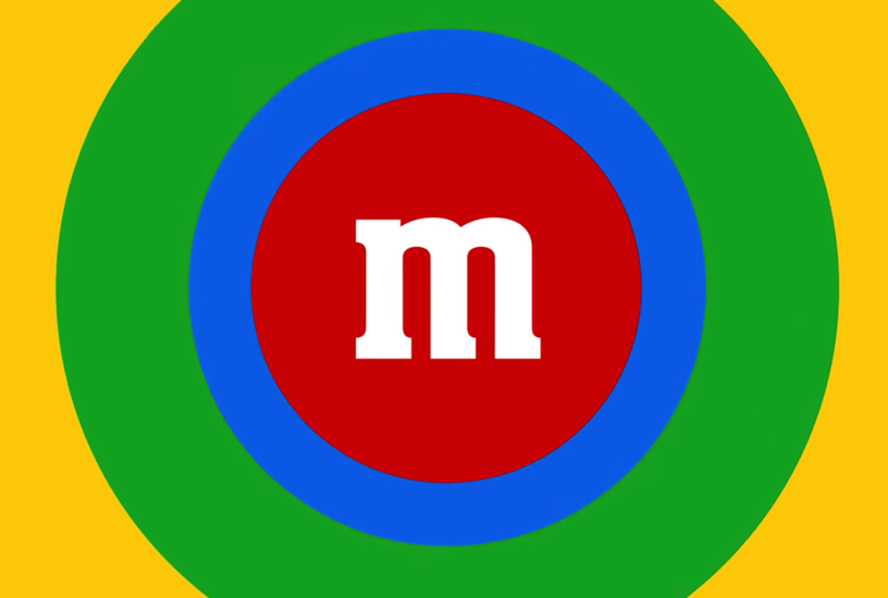 M&M's巧克力發(fā)布重塑的品牌logo與VI視覺設計系統(tǒng).png