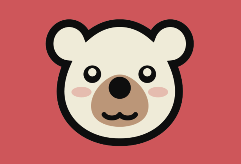 可愛的小熊標(biāo)志.png