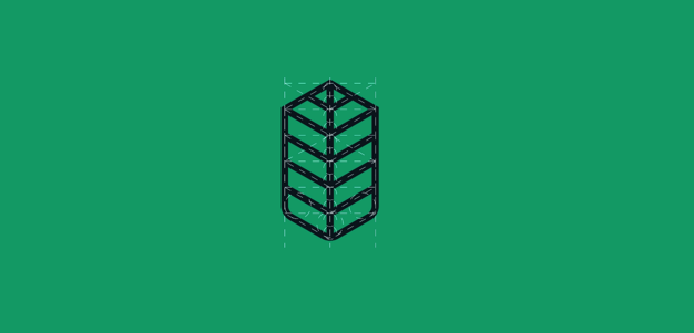 綠屋建筑集團的logo是基于鏟子、葉子和房子的形狀組合.png