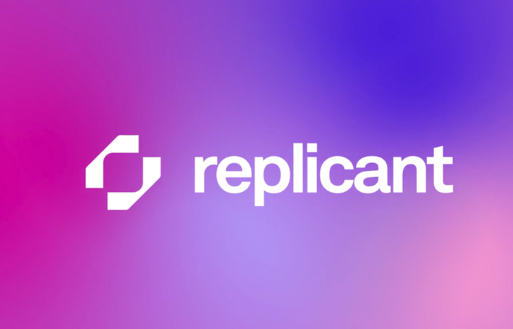 B2B人工智能replicant公司VI設計-ai公司logo設計賞析.png